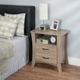 thumbnail image 7 of Acme Colt Nightstand with 2 Drawers in Rustic Natural, 7 of 7