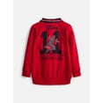 thumbnail image 2 of Spider-Man Boys Fleece Polo Shirt with Long Sleeves, Size 4-18, 2 of 3