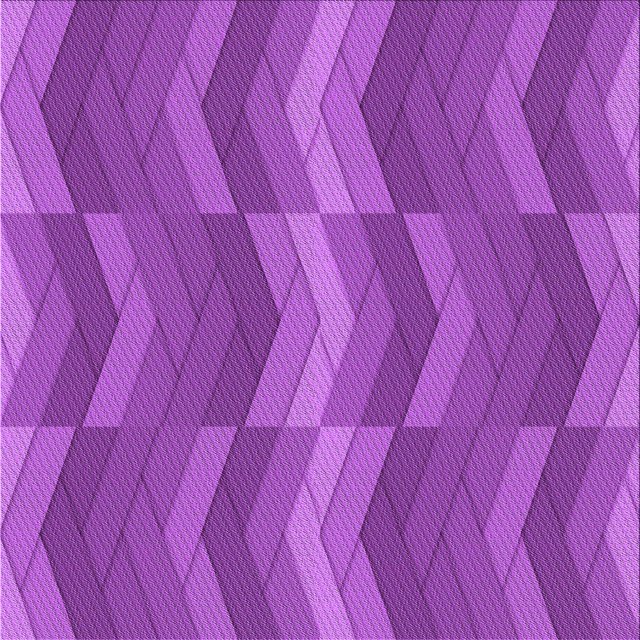 Ahgly Company Machine Washable Indoor Square Transitional Bright Neon Pink Purple Area Rugs, 5' Square