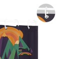 thumbnail image 5 of Yayeee Shower Curtain with Hooks 72"x72" Waterproof Fabric Bathroom Hanging Decor, Abstract Animals, 5 of 5