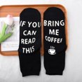 thumbnail image 5 of Janrevotw Soft Unisex Cotton Socks BRING ME COFFEE Funny Novelty Socks Great Christmas Gift for Men Women Game Lovers, 5 of 5