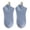 Blue, variant on Yuanlong Women's Boat Socks Daisy Printed Ear Design Low-Cut Solid Color Summer Socks Basic Versatile Holiday Casual Hosiery