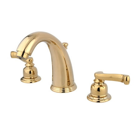 UPC 663370062292 product image for Kingston Brass KB982FL Two Handle 8 inch to 16 inch Widespread Lavatory Faucet w | upcitemdb.com