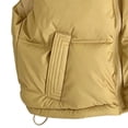 thumbnail image 6 of Aofany Puffer Vest for Toddler Kids Girls Zip up Stand Collar Sleeveless Thermal Warm Jacket Padded Lining Outerwear with Side Pockets 2-15 Years, 6 of 7