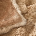 thumbnail image 6 of Eurhowing Faux Furry Bubble Throw Blanket, 40×63 Inches Super Soft Fluffy Plush Shaggy Blanket for Couch Chair Sofa, Thick Warm Cozy Fuzzy Fleece Blanket, Beige, 6 of 8