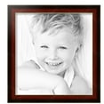thumbnail image 2 of ArtToFrames 16" x 17" Matte Mahogany with Gold Accent Diploma Picture Frame, 16x17 inch Brown Wood Poster Frame (WOM-5109), 5 Pack, 2 of 6