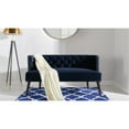 thumbnail image 4 of Celine Tufted Canapé Clou Accents Bleu Marine Foncé, 4 of 12