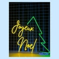 thumbnail image 2 of Handmadetneonsign Joyeux Noel Neon Sign, Christmas Tree Led Sign, Christmas Text Wall Art, Christmas Gift Decor 79825, 2 of 5