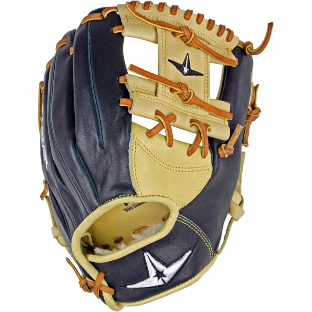 All Star The Anvil 11.5" Infield Baseball Training Glove Black/Tan 11.5