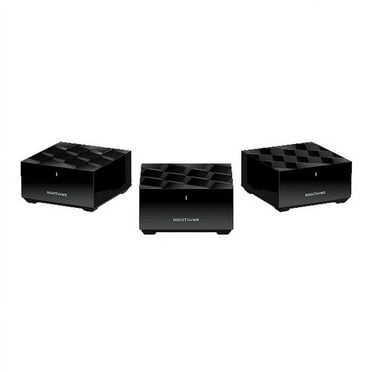 NETGEAR Nighthawk Dual-Band WiFi 6 AX1500 Mesh System 1.5 Gbps Router   2 Satellites (MK6W-100NAS)