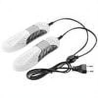 Secador de pies eléctrico Calcetines UV Secador de guantes para dormitorio doméstico (blanco UE)