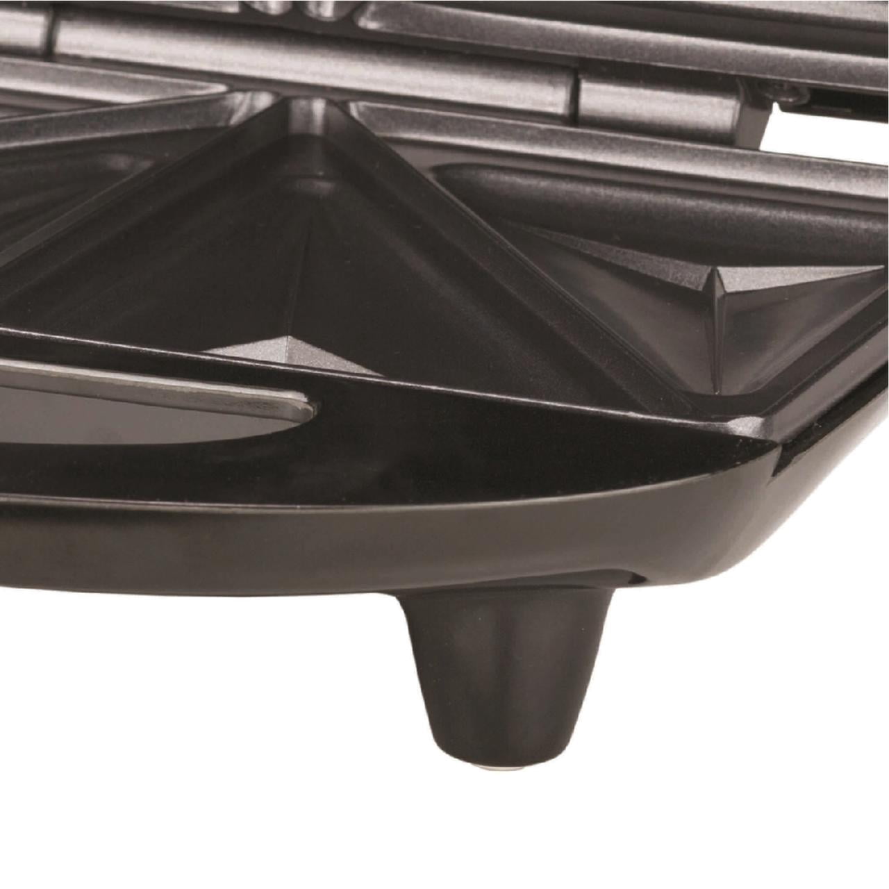 Brentwood Nonstick Compact Dual Sandwich Maker (Black), TS-240BPT