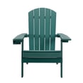 thumbnail image 4 of Tranquilo Depot Folding Green Adirondack Chair, 4 of 12