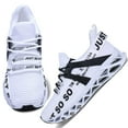 thumbnail image 6 of WONESION Just so so Mens Running Shoes Sneakers White Size 12, 6 of 7