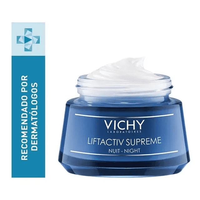 Crema De Noche Antiedad Vichy Liftactiv Efecto Lifting 50ml Vichy Malu1443