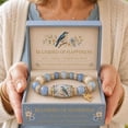 thumbnail image 6 of 2026 Limited Edition Hummingbird Strength Bracelet with Box, Inspirational Bluebird Beaded Jewelry for Women, Spring Blessings(Green Hummingbird), 6 of 6