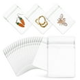 thumbnail image 4 of 100 Pcs Jewelry Storage Bags Mini Small Clear Plastic Bags for Earrings and Small Business Sealed Packaging, 4 of 7