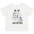 thumbnail image 3 of Inktastic Be My Valentine with Chibi Unicorn Boys or Girls Toddler T-Shirt, 3 of 5