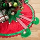 thumbnail image 2 of Elfo pie árbol de Navidad faldas alfombrilla personalidad exquisita resistente al desgaste borde cubierta Año Nuevo fiesta de Navidad decoración del hogar, 2 of 4