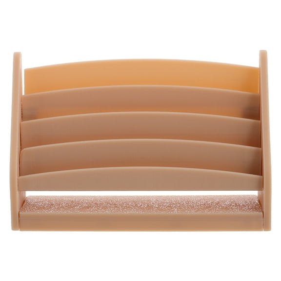 GOOHOCHY Mini Dollhouse Furniture Bookshelf Miniature Storage Tiny Magazine Holder for Books Trinkets 1 Set Doll Display Rack Accessories