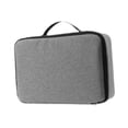 thumbnail image 3 of Organizador de gafas de sol, bolsa organizadora de gafas, compartimento ajustable con cremallera, organizador portátil de joyas y relojes para hombres, 3 of 8