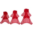 thumbnail image 3 of Pequeño Perro para proteger Cálido Mascota Sudadera Con Capucha De Punto Ropa Suéter L rojo, 3 of 9