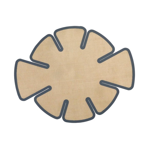 jifeng Silicone Baking Mat Sturdy Oven Baking Sheet for Baking Toast Cookies Pastry Gray