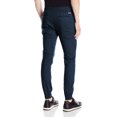 thumbnail image 2 of Brooklyn Athletics Men's Twill Jogger Pants Soft Stretch Slim Fit Trousers, Navy XX-Large, 2 of 5