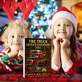 thumbnail image 5 of Countdown Sets 2 Fire Truck Advent Calendar for 2025 with 24 Mini Fire Trucks Countdown Holiday for Family Fans, 5 of 9