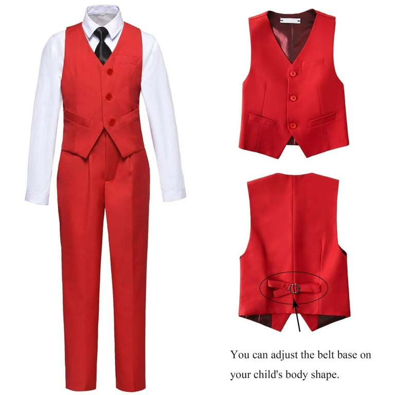 Boys Slim Fit Off White Ivory Communion Suit Kids Page Boy Wedding Outfit | UK