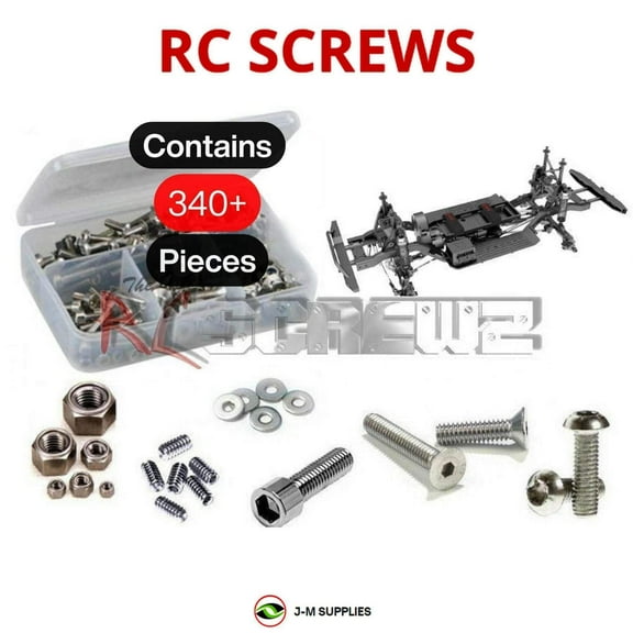 RCScrewZ Stainless Steel Screw Kit rcr066 for RedCat Racing Gen 8 P.A.C.K. (#11386) | SET