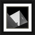 thumbnail image 1 of Ghesquiere, Hilde 15x15 Black Ornate Wood Framed with Double Matting Museum Art Print Titled - Triangles, 1 of 4