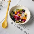 thumbnail image 4 of ENJOYW 4Pcs Long Spoon Bright Heat-resistant European Style Dessert Spoon Milkshake Spoon for Kitchen Long Spoon, 4 of 7