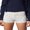 White, variant on Women Cute Shorts Summer Button Shorts Y2k Low Rise Micro Shorts Slim Fit Pajama Bottoms Soft Lounge Sleep Shorts