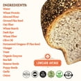 thumbnail image 6 of Dr. B's Wilbur Five Flour Multigrain Bread | 1g Net Carbs & 7g Protein | Low Calorie, Vegan, Sugar Free | Fresh, Sliced, Keto & Low Carb Bread Loaf (3 Pack (16 oz), Variety), 6 of 9