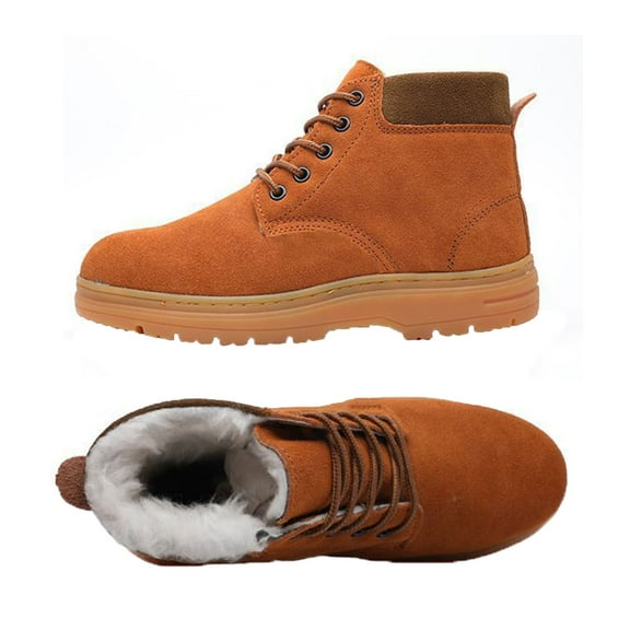 Safety Shoes Mens Womens Winter Steel Toe Cap Work Shoes Warmth Lightweight Breathable Safety Trainer