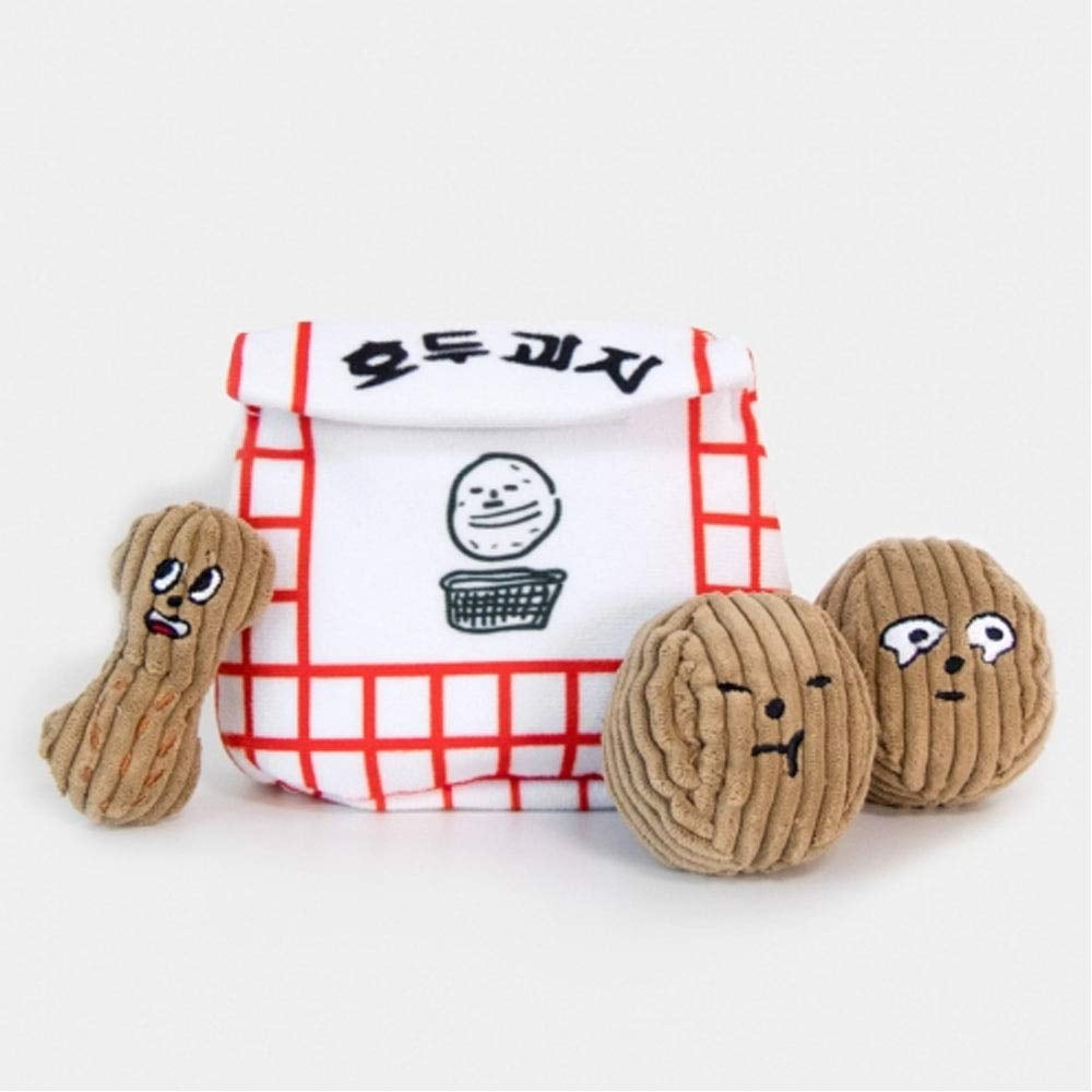 Eutuxia Bite Me Dog Bite Tug & Training Toy, Pull Out Plush Cute