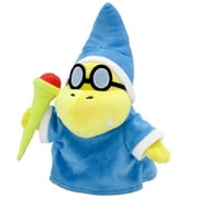 7" Magikoopa Super Maro Magikoopa Kamek Plush Stuffed Magic Koopa Figure Soft Toy, Blue#300