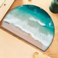 thumbnail image 4 of Tuvgenk Non Slip Floor Mats Indoor Entrance Area Rug Washable Semicircle Area Rug 24 X 16 inch, 4 of 6