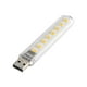 thumbnail image 5 of Cateissary Luces nocturnas Portátil 8 LED 200LM 3000K / 7000K Adaptador de carga Lámpara cálida Type2 NO2, 5 of 6