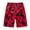 Red, variant on WERYOUNG Men Summer Board Shorts Resort Fully Printed Tie Pocket Shorts Versatile Trunks, Sky Blue, XXXL