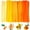 Gradient Orange, variant on 500 Pcs Orange Pipe Cleaners for Crafts Flowers Bulk 8mm Thick 12 inch Long, Pipecleaners Chenille Stems Fuzzy Sticks Wire Tiges Chenilles for Gift Party Craft Supplies (Gradient Orange)