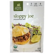 Simply Organic Seasoning Mix Sloppy Joe, 1.41 Oz