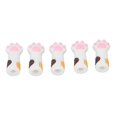 thumbnail image 1 of Silicone Cuticle Trimmer Protector, Cuticle Scissors Cover Protector, Cat  Shape Silicone Cuticle Cutter, 5pcs, 1 of 7
