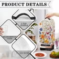 thumbnail image 4 of HELLHERO Butterfly and Sunflower Pattern Food Processor Cover with Handle There is only one dust cover Polyester, 4 of 6