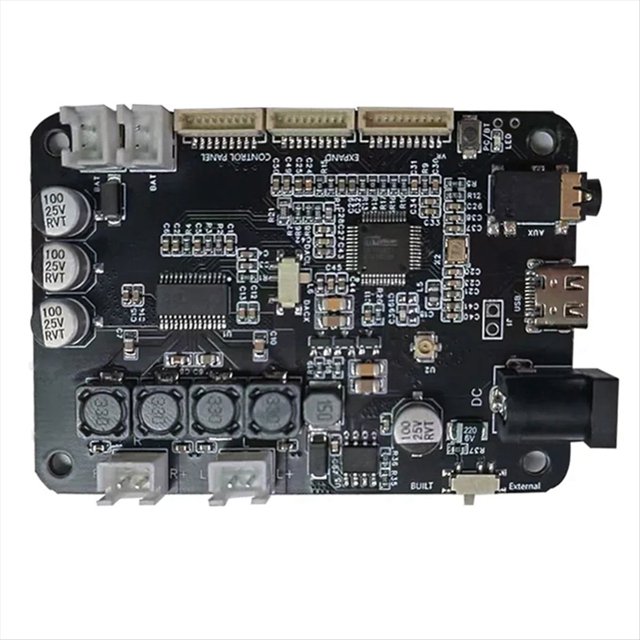 Dsp2.0 Bluetooth 5.0 Amplificador Potencia Estéreo 15Wx2 División Electrónica Frecuencia Emparejamiento 2.0/1.1 Aux +USB