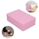 thumbnail image 4 of Bloque De Yoga Rosa, 2 Bloques De Yoga De Espuma Rosa Para Meditación Para Pilates, 4 of 7