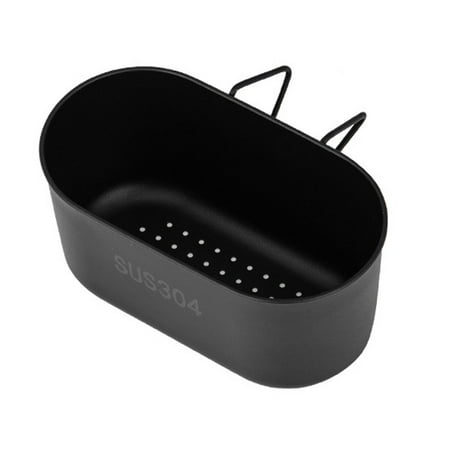 

Kitchen Sink Drain Strainer Basket Stainless Steel Sink Strainer Black