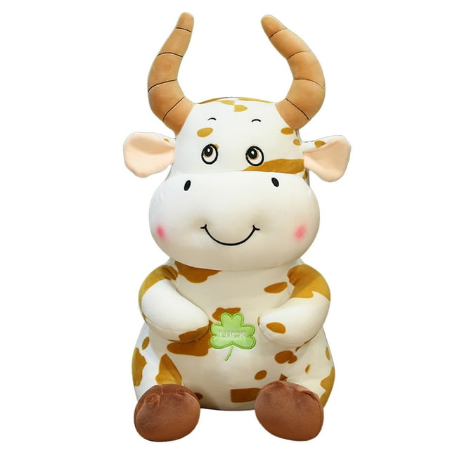 35cm Creative Cartoon Cow Doll Stuffed Toy For Children