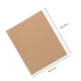thumbnail image 4 of IFANLANDOR 10 Sheets Chocolate Rectangular Card Paper for Acrylic Painting Artists, 4 of 5